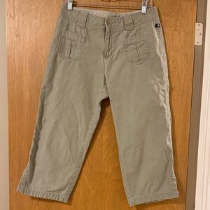 The North Face A5 Series khaki capri pants.